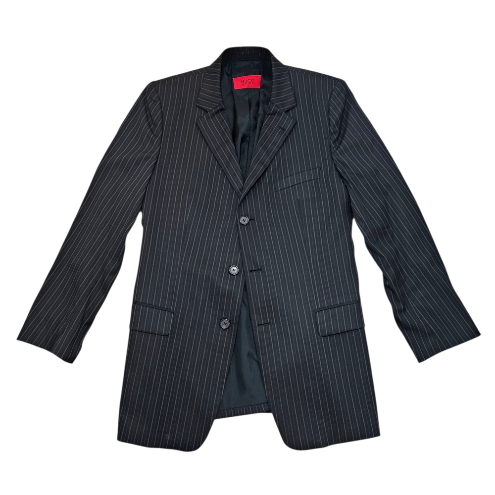 Hugo Boss Charcoal Pinstripe Blazer